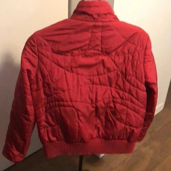 Cozy red padded winter jacket from Next. - Picture 2 of 10